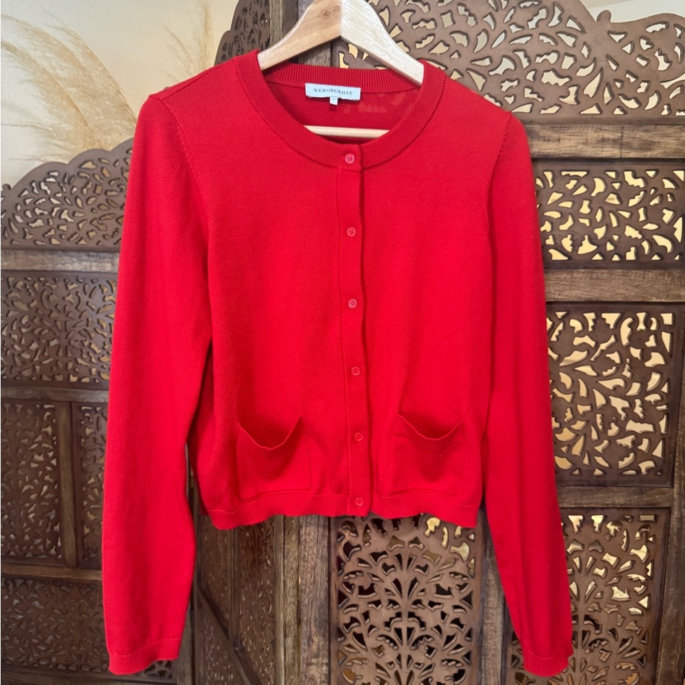 WeWoreWhat cropped cardigan - Picture 5 of 7